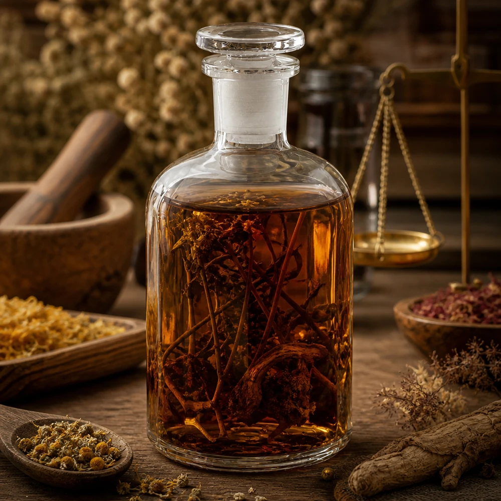 Bottiglia a spalla rotonda da 250 ml in vetro trasparente a collo stretto con tappo Bottiglia trasparente a spalla arrotondata da 250 ml, a collo stretto, con tappo in vetro, per tinture di erbe ed estratti