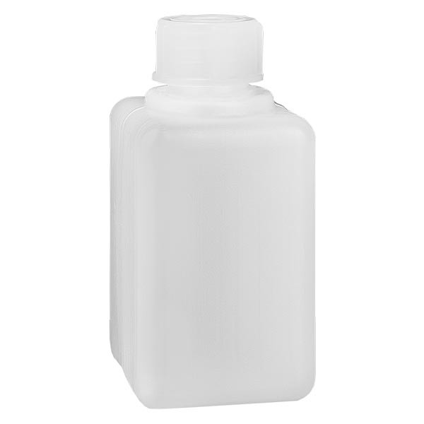 Flacone per prodotti chimici da 50 ml, collo stretto in PE-HD, colore naturale Flacone per prodotti chimici da 50 ml, collo stretto in PE-HD, colore naturale