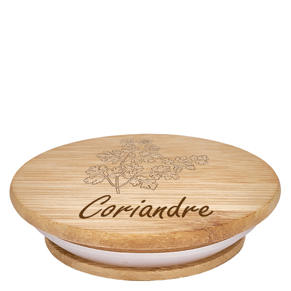 Coppia in legno "Coriandre" per WECK RR60