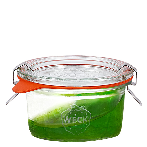 Set di 48 tumbler Weck da 50 ml con 48 coperchi di vetro, 48 Set di 48 tumbler Weck da 50 ml con 48 coperchi di vetro, 48
