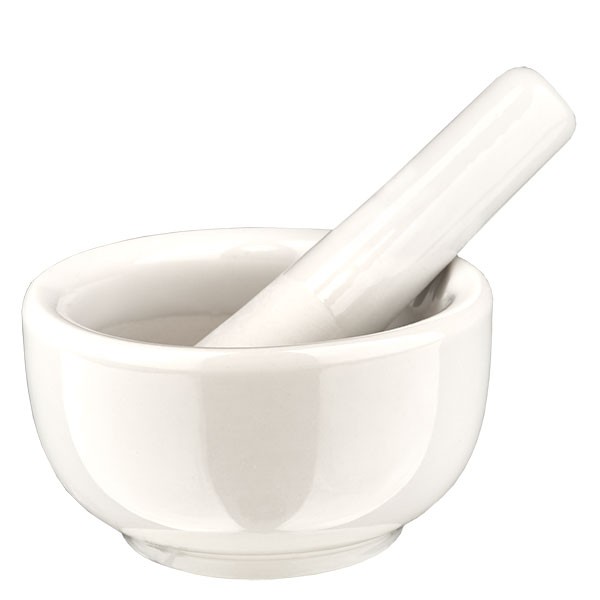 Mortaio e pestello in porcellana Ø 60 mm