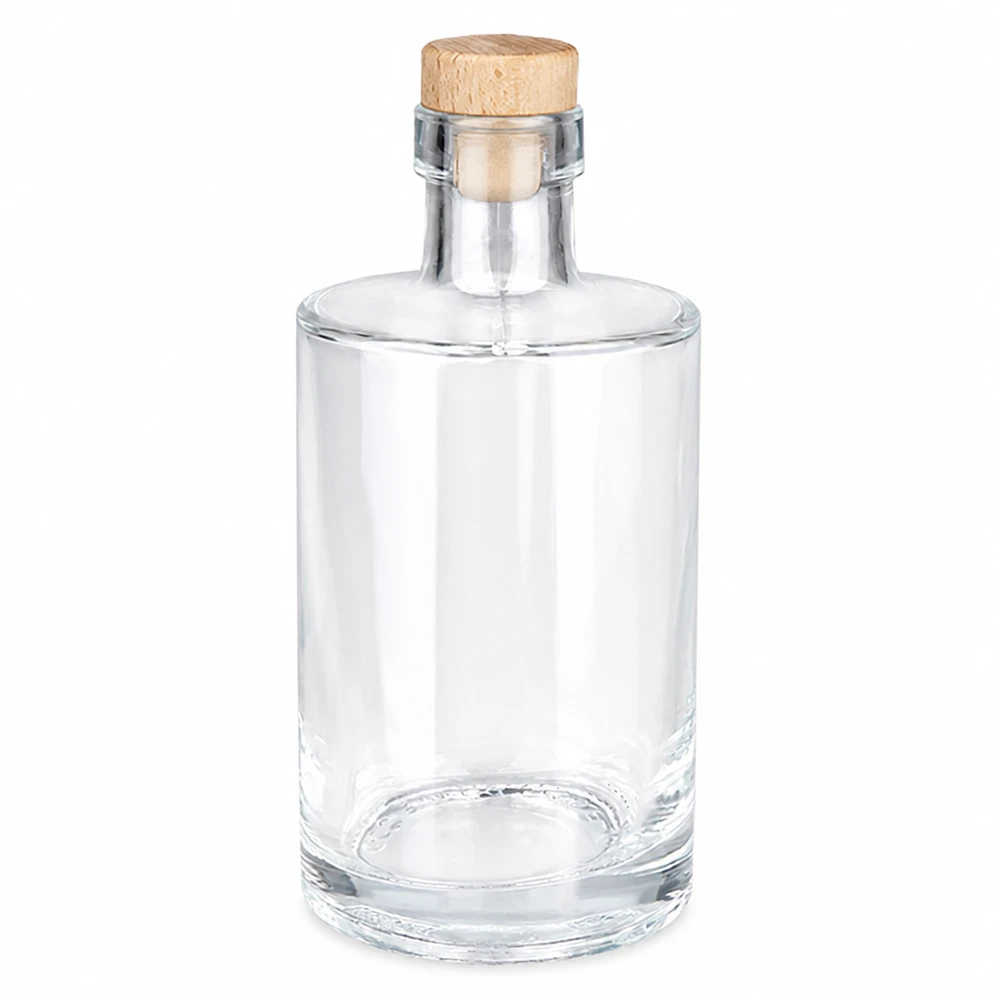 Bottiglia in vetro da 350 ml Galileo con tappo in sughero con impugnatura in legno UNiTWIST® Bottiglia in vetro da 350 ml Galileo con tappo in sughero con impugnatura in legno UNiTWIST®