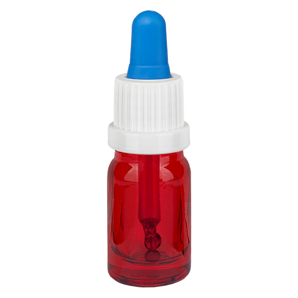 Bottiglia per pipette da 5 ml bianco/blu OV RedLine UT18/5 Bottiglia per pipette da 5 ml bianco/blu OV RedLine UT18/5