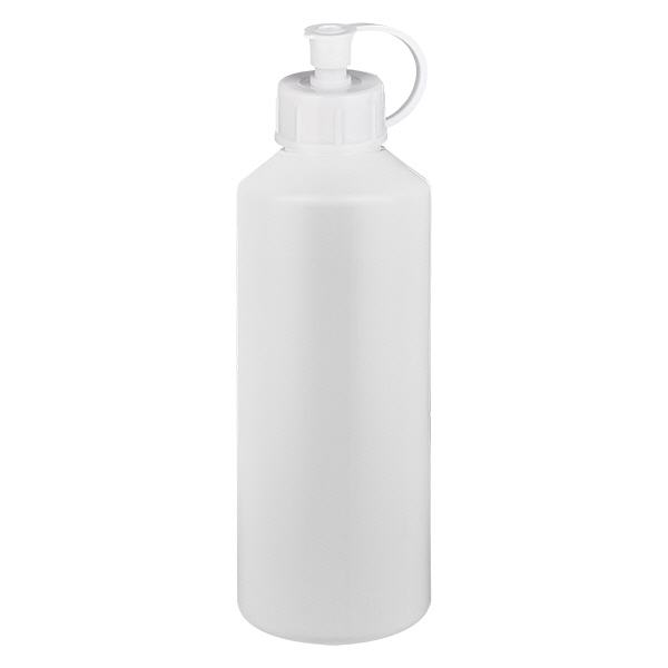 Flacone farmaceutico HDPE 100ml bianco, con tappo a vite bianco. Flacone farmaceutico HDPE 100ml bianco, con tappo a vite bianco.