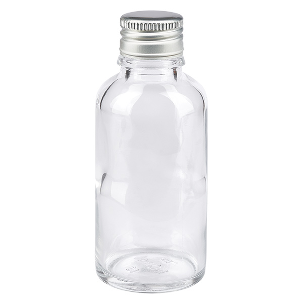 Bottiglia da 30ml 11mm SV alluminio-argento STD ClearL.UT18/30