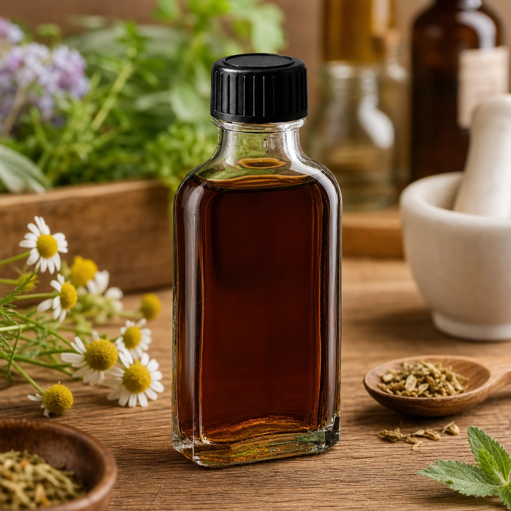 Tappo a vite trasparente Meplat da 50 ml con disco di tenuta in EPE Piccolo flacone in vetro Meplat da 50 ml con guarnizione in EPE per oli alle erbe e prodotti naturali