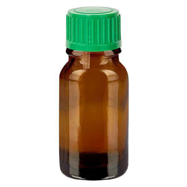 Flacone contagocce da 10 ml 0,8 mm verde STD BrownLine UT18/10
