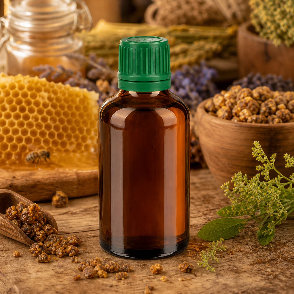 Bottiglia da 50ml 11mm SV verde OV BrownLine UT18/50 Bottiglia da farmacia professionale da 50 ml in vetro ambrato con protezione UV e robusto filo verde