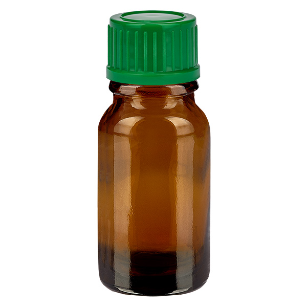 Bottiglia da 10ml 11mm SV verde STD BrownLine UT18/10