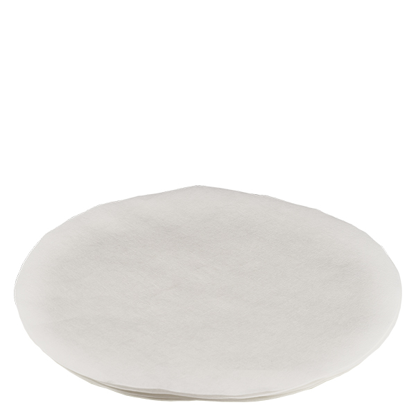 1 foglio di carta da filtro per imbuto di vetro con Ø 30 mm. Filtro rotondo