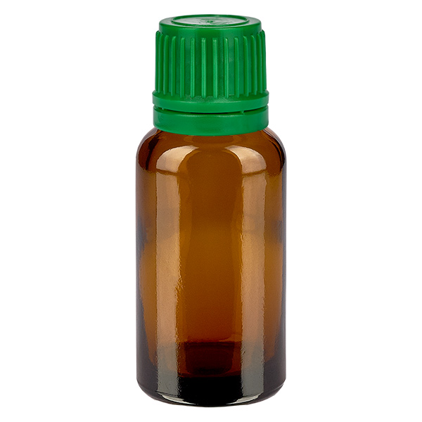 Bottiglia da 20ml 11mm SV verde OV BrownLine UT18/20
