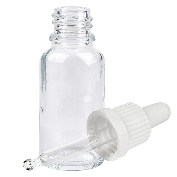 Flacone per pipette da 20 ml bianco OV ClearLine UT18/20