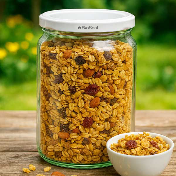 UNiTWIST Rounda795 con coperchio bianco TO82 BioSeal