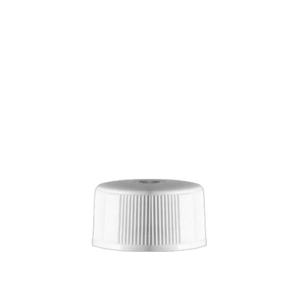 Tappo a vite bianco, 22 mm