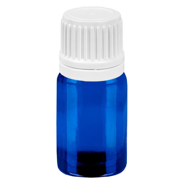 Flacone contagocce da 5 ml 0,7 mm bianco OV BlueLine UT18/5