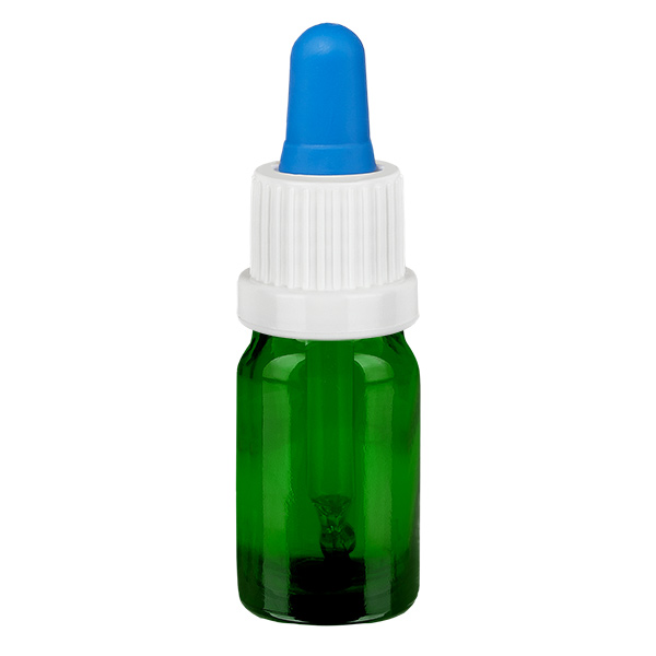 Flacone per pipette da 5 ml bianco/blu OV GreenLine UT18/5 Flacone per pipette da 5 ml bianco/blu OV GreenLine UT18/5