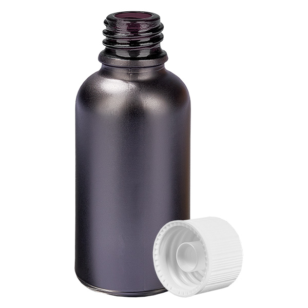 Bottiglia da 30ml 11mm SV bianco STD BlackLine UT18/30