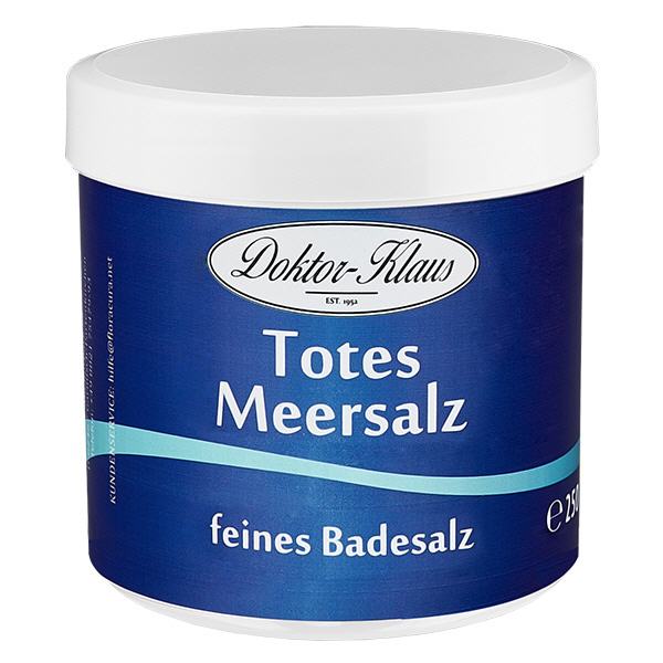 Sali da bagno Premium del Mar Morto 250g Doctor Klaus Sali da bagno Premium del Mar Morto 250g Doctor Klaus