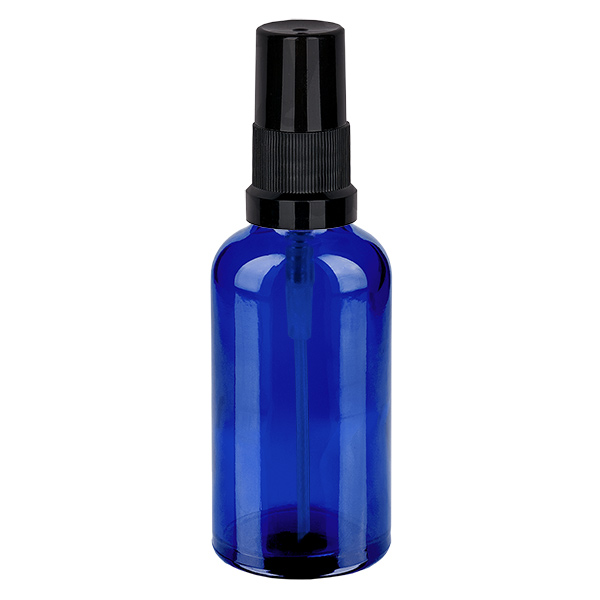 Flacone spray da 50 ml nero STD BlueLine UT18/50