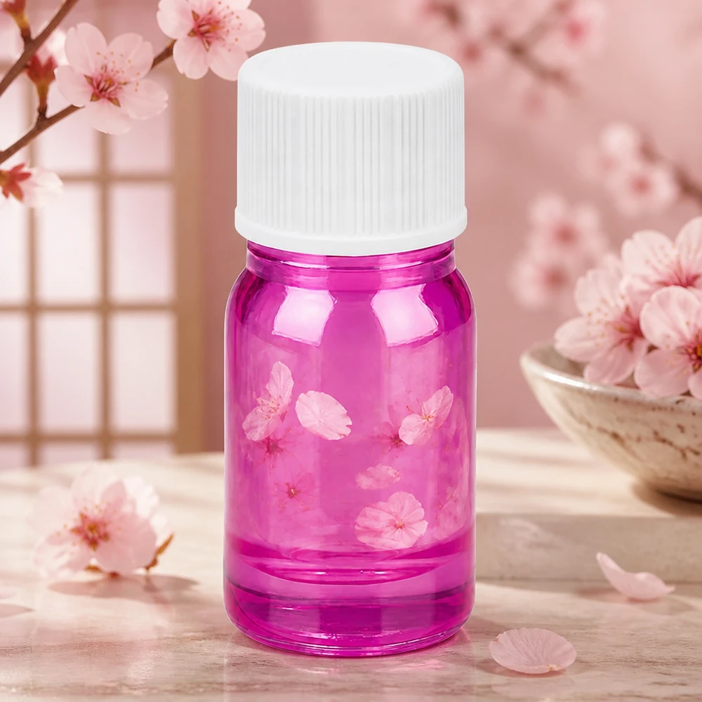 Bottiglia da 5ml con tappo a vite 11mm bianco standard PurpleLine UT18/5 Flacone premium da 5 ml in vetro viola con tappo bianco a prova di bambino per l'uso quotidiano