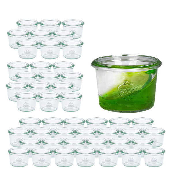 Set di 48 tumbler Weck da 80 ml