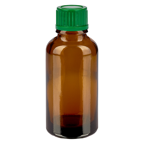 Bottiglia da 30ml 11mm SV verde STD BrownLine UT18/30