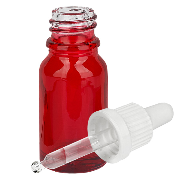 Flacone per pipette da 10 ml bianco OV RedLine UT18/10