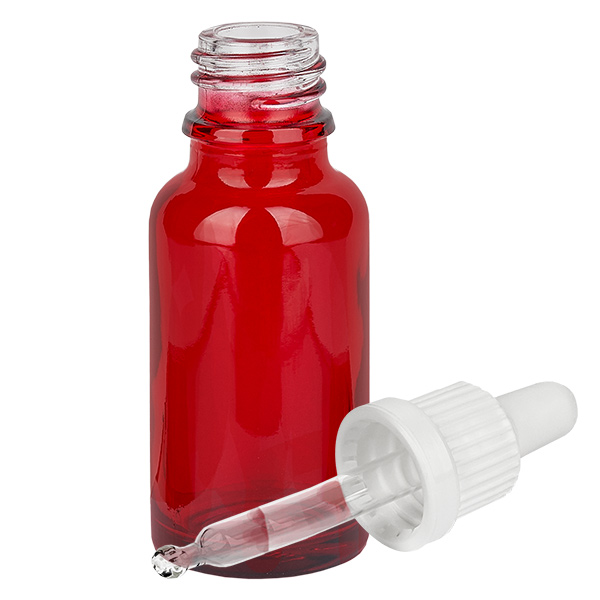 Flacone per pipette da 20 ml bianco OV RedLine UT18/20