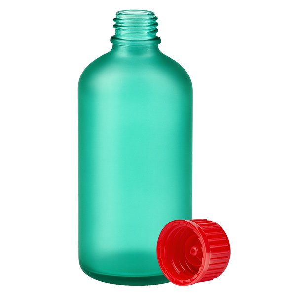 Flacone da 100ml 11mm SV rosso STD GreenLine UT18/100