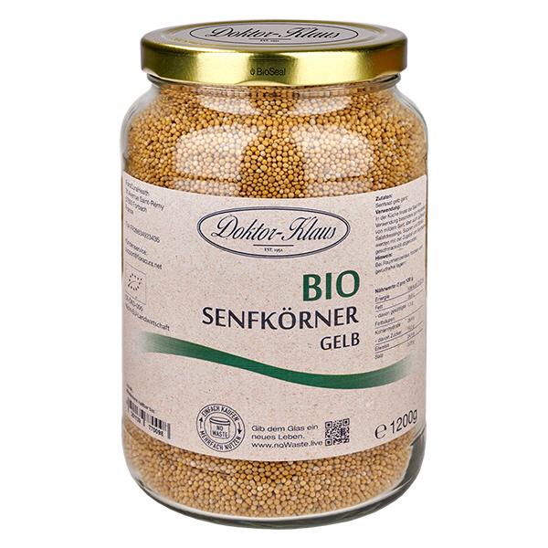 1200g di semi di senape biologica gialla Doktor-Klaus noWaste 1200g di semi di senape biologica gialla Doktor-Klaus noWaste