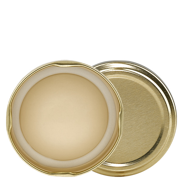 Coperchio BasicSeal da 70 mm oro (TO70) UNiTWIST