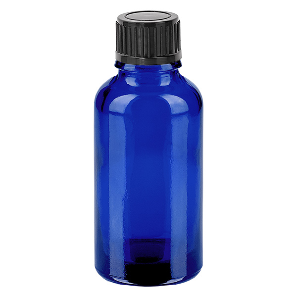 Bottiglia da 30ml 11mm SV nero STD BlueLine UT18/30