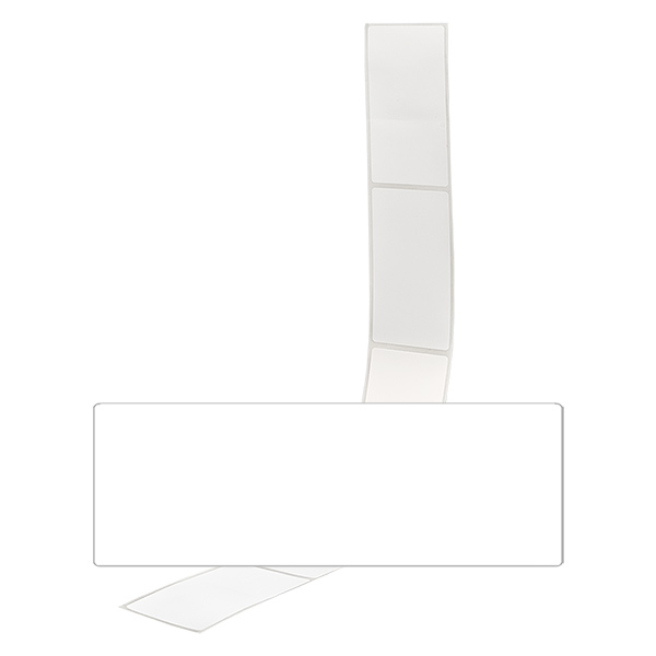 Confezione da 20 etichette 54 x 154,5 mm per etichettatura Etichette bianche 54x154,5 mm per l'etichettatura in confezione da 20 su sfondo neutro