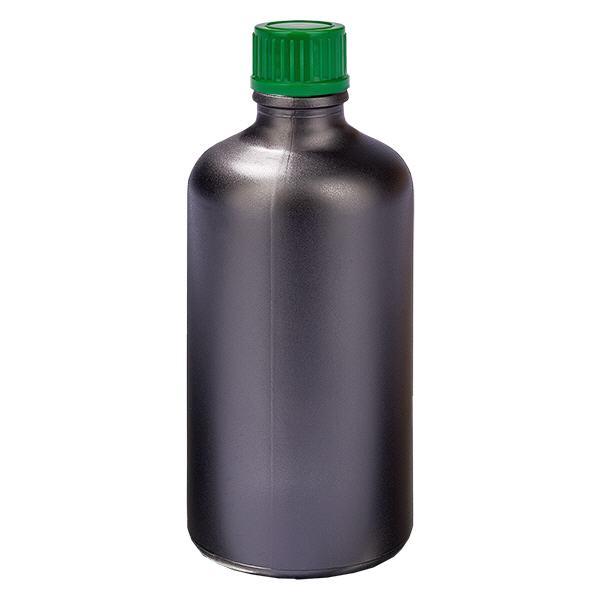 Flacone da 100 ml. 11 mm SV verde STD BlackLine UT18/100 Flacone da 100 ml. 11 mm SV verde STD BlackLine UT18/100