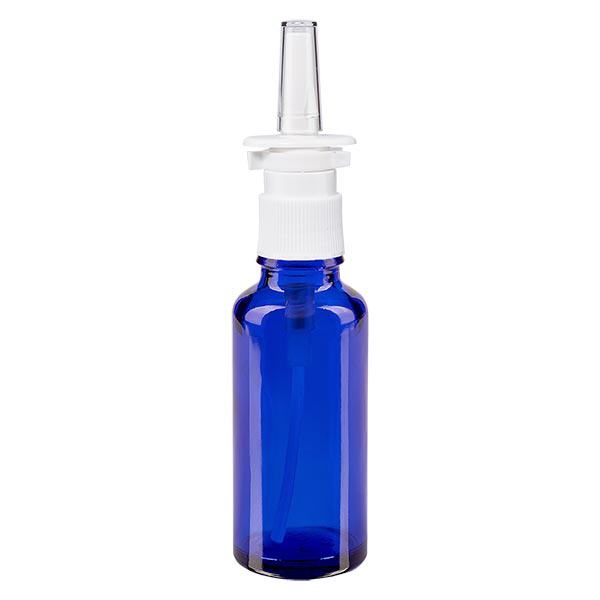 Flacone spray nasale blu 30ml bianco/tr. STD ApoGlas
