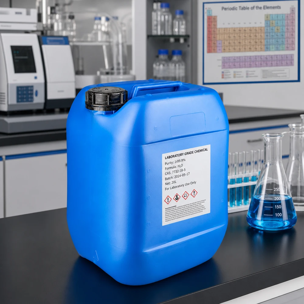 Tanica 10 litri blu con tappo a vite OV Tanica da 10 litri, adatta al contatto con gli alimenti, di colore blu, con tappo OV per la conservazione sicura dei prodotti chimici