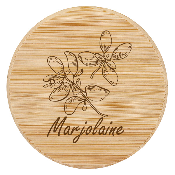 Coppia in legno "Marjolaine" per WECK RR60