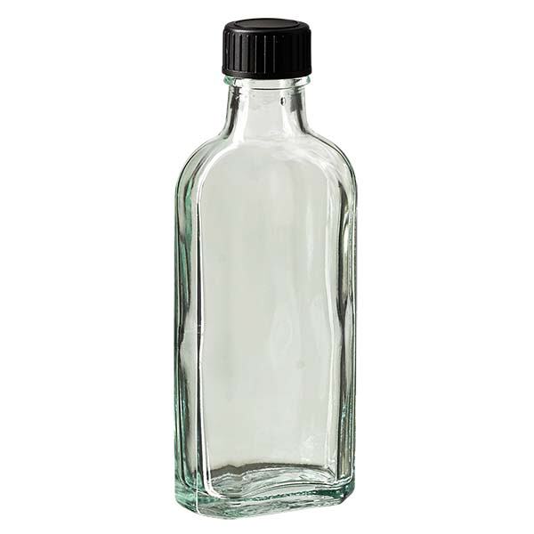 100 ml Tappo a vite trasparente Meplat con disco di tenuta LKD