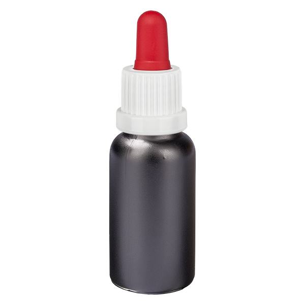 Flacone per pipette da 20 ml bianco/rosso OV BlackLine UT18/20 Flacone per pipette da 20 ml bianco/rosso OV BlackLine UT18/20