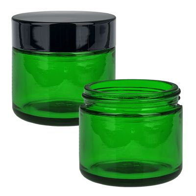 Vasi in vetro verde