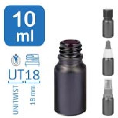 Flaconi da farmacia BlackLine 10 ml UT18