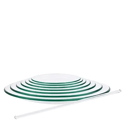 Scatole in vetro per orologi, bacchette in vetro