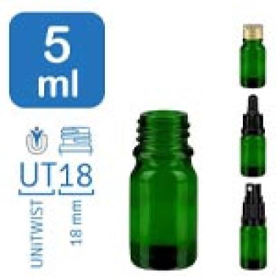 Flaconi da farmacia GreenLine 5 ml UT18