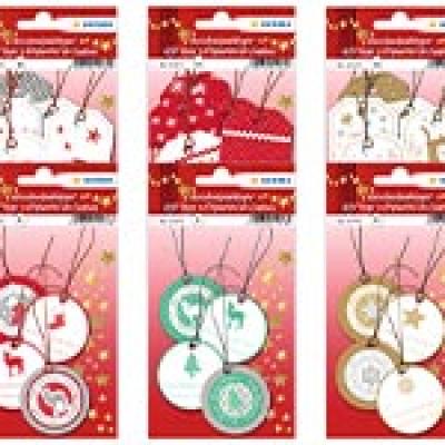 Etichette regalo natalizie