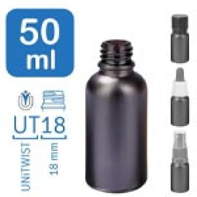 Flaconi da farmacia BlackLine 50 ml UT18