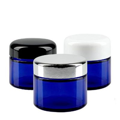 Vasi in vetro blu