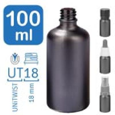 Flaconi da farmacia BlackLine 100 ml UT18