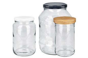 Barattoli con coperchio