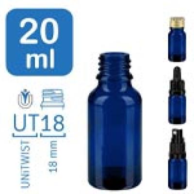 Flaconi da farmacia BlueLine 20 ml UT18