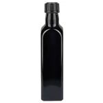 Bottiglie per olio in vetro viola